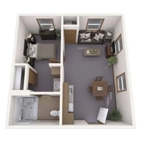 Cedar floor plan