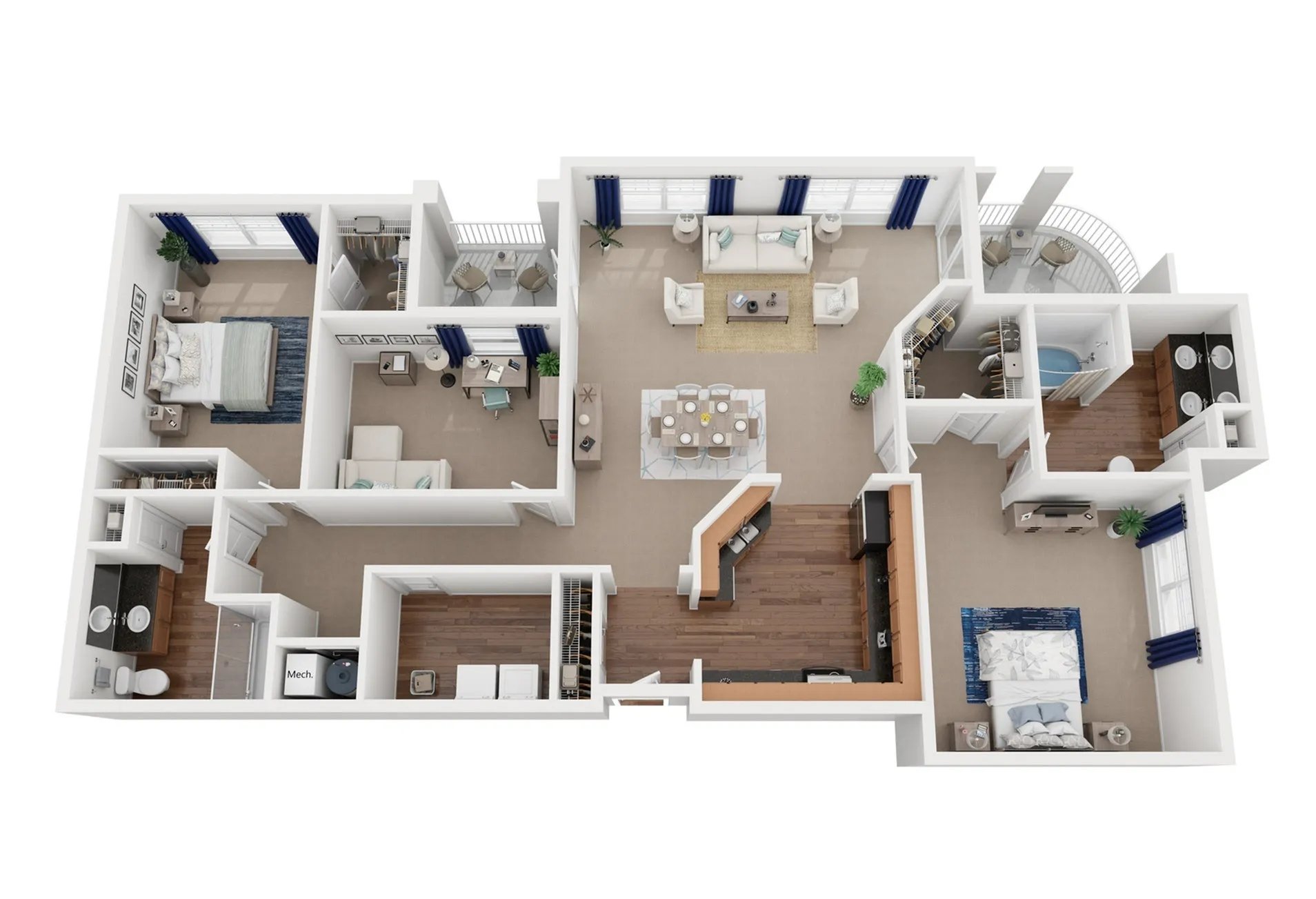 Calusa floor plan