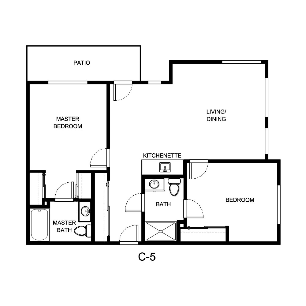 San Onofre floor plan
