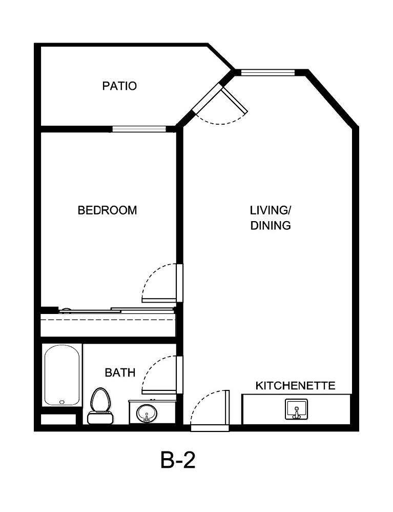 Crane - Newly Renovated floor plan