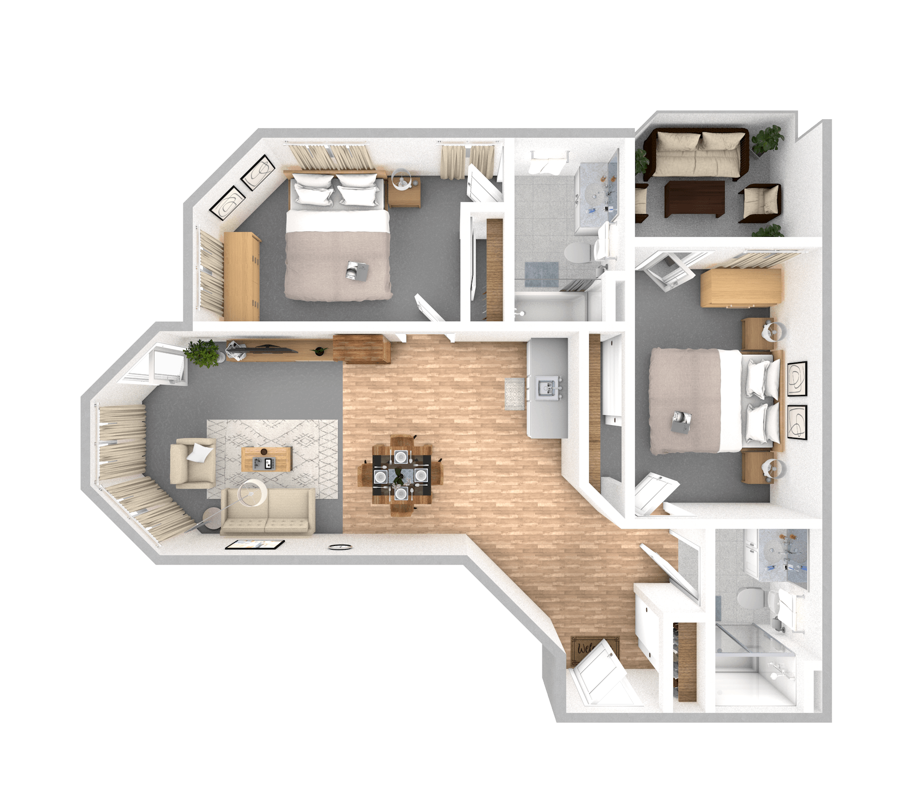 Cassia floor plan