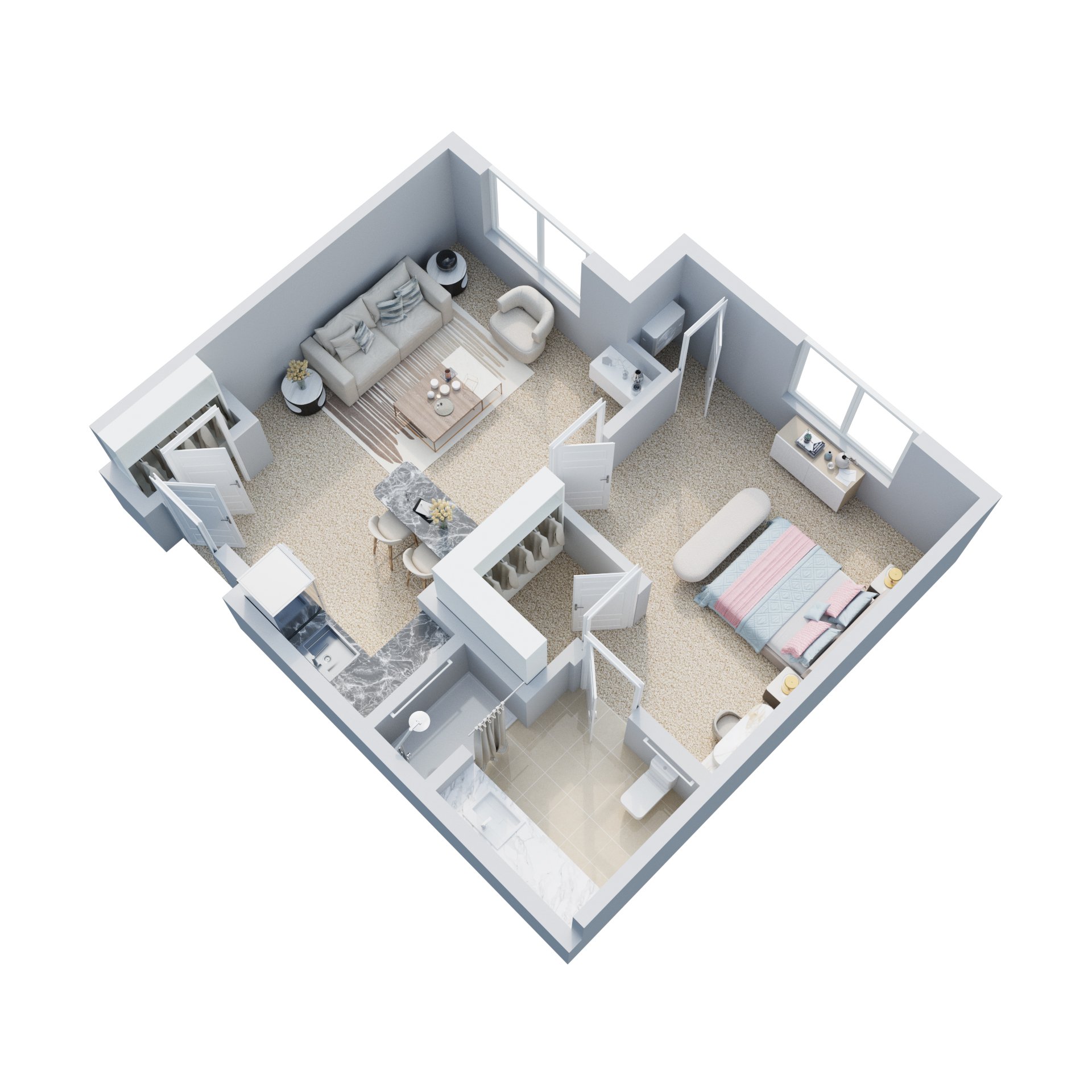 Honey Locust floor plan