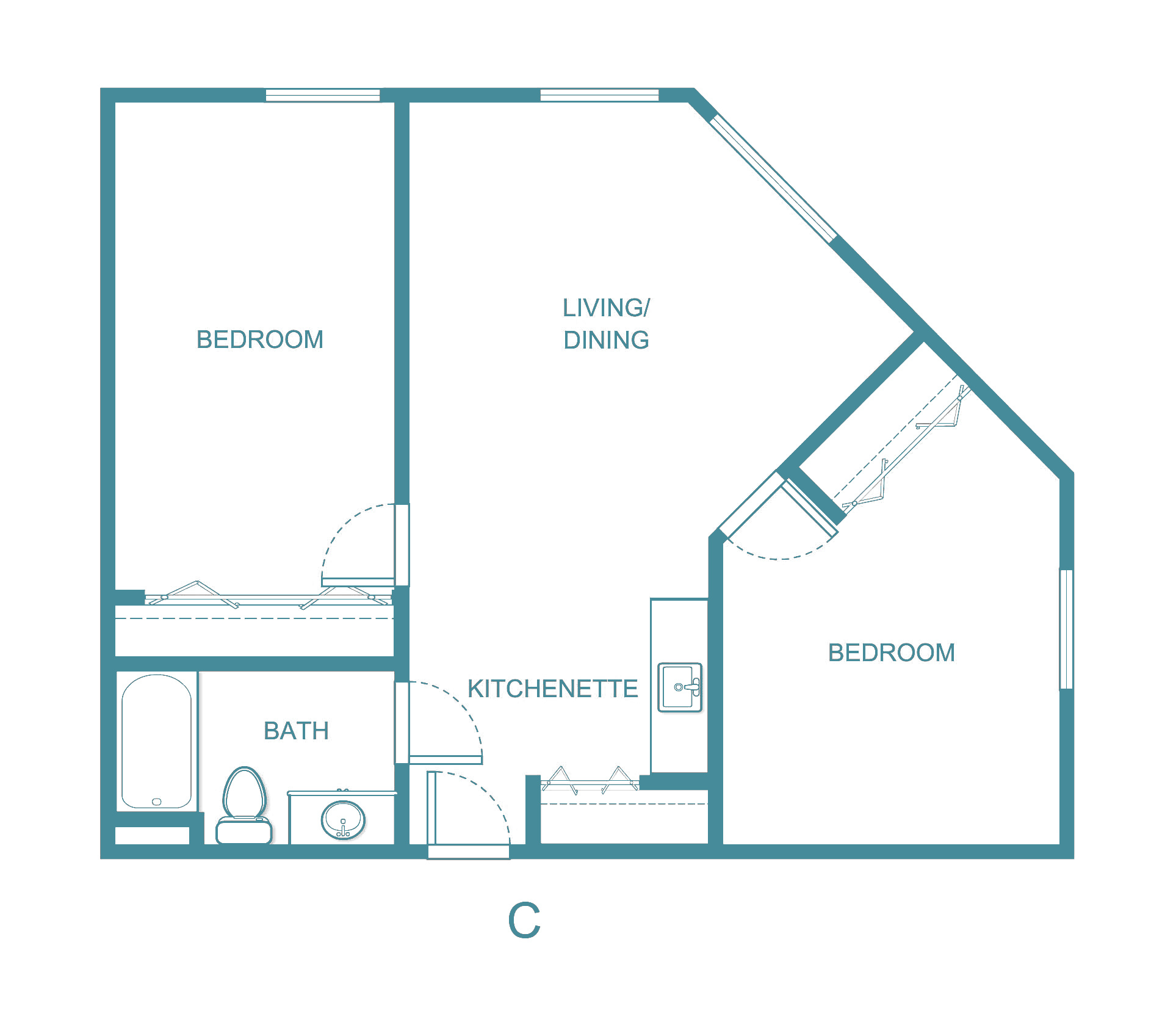 Bluebird floor plan