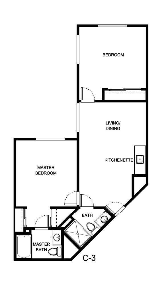 Bunting floor plan