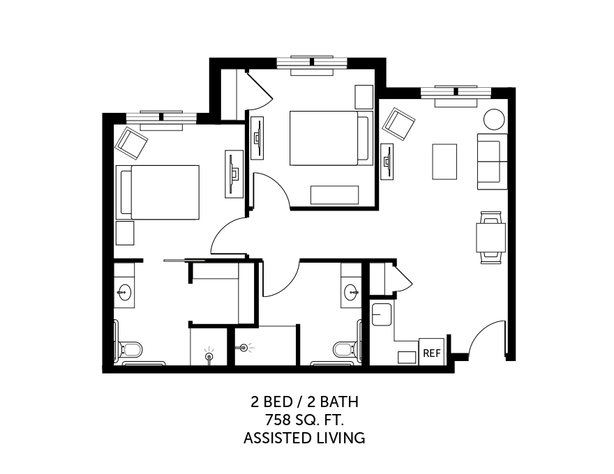 Bayou floor plan