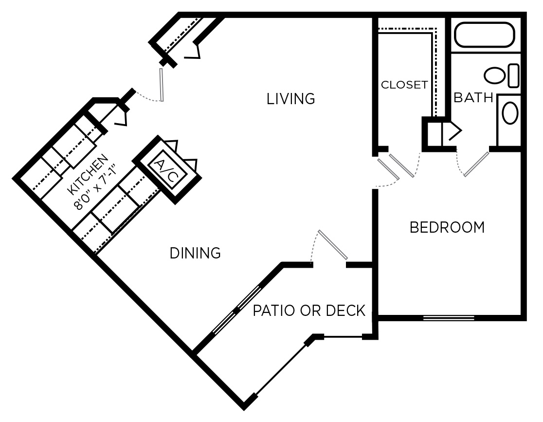 Yellow Trumpetbush floor plan