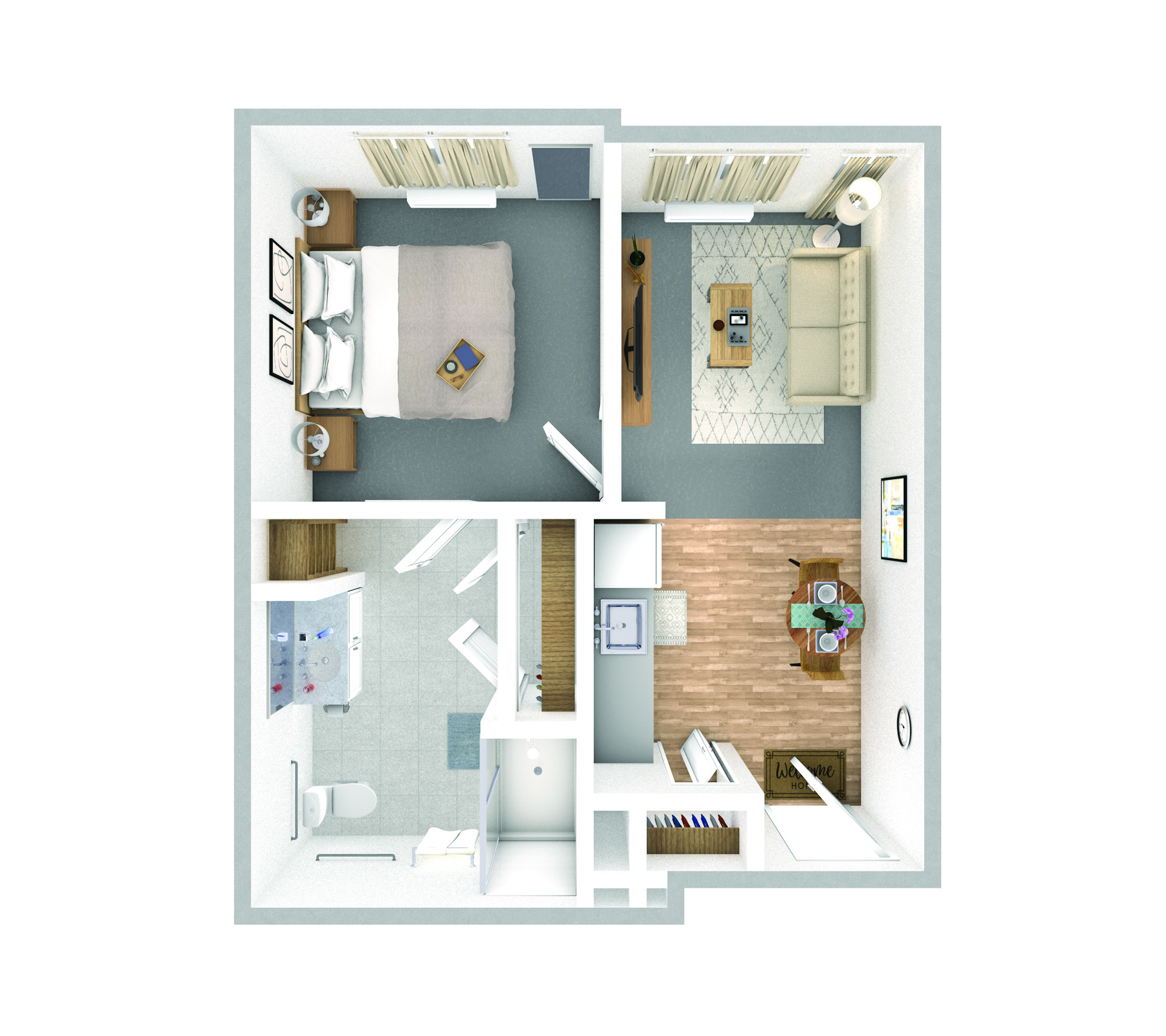 The Gannet floor plan
