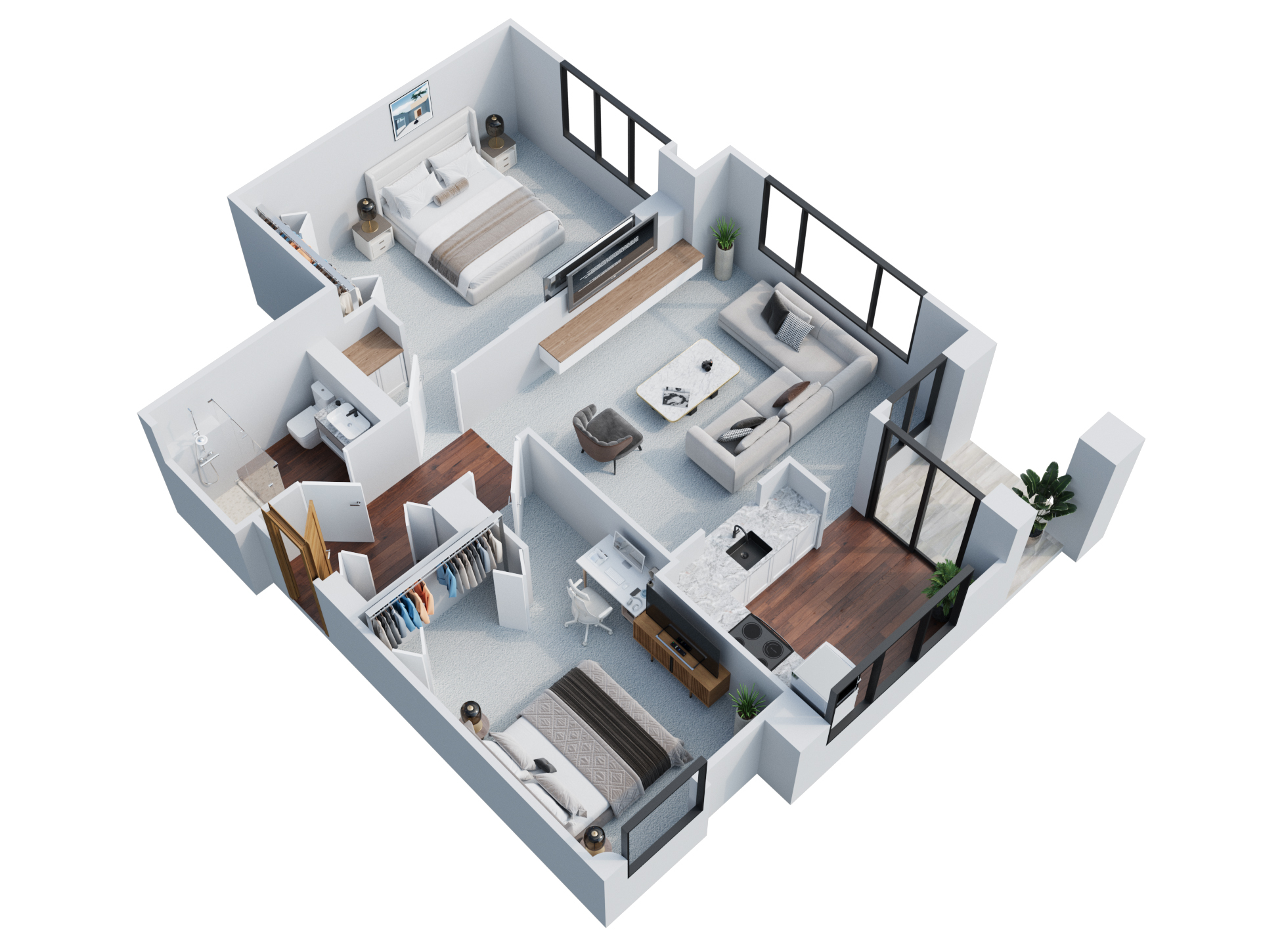 The Linden floor plan