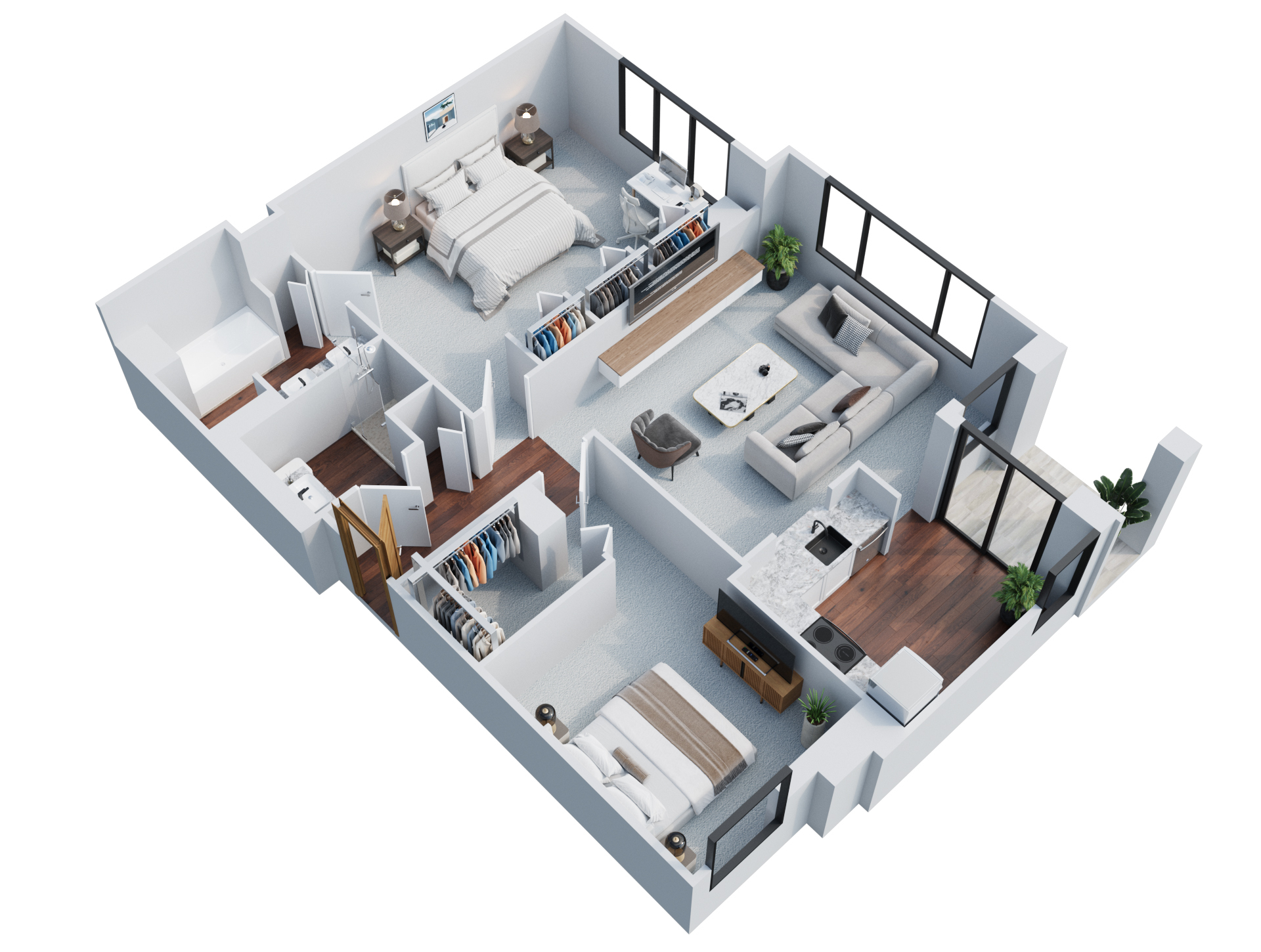 The Mahogany floor plan
