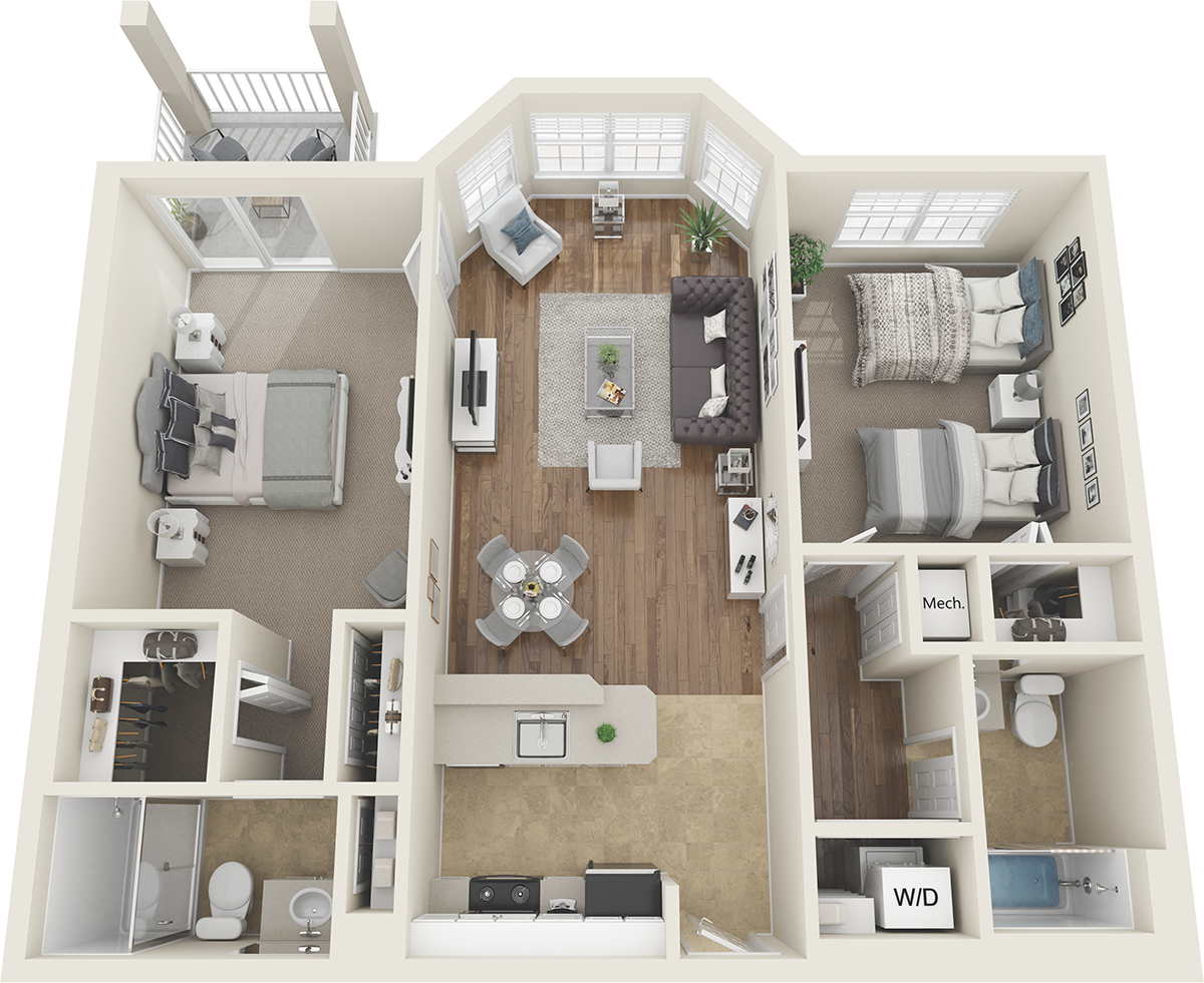 Alexandra floor plan