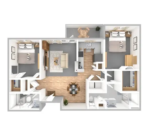Chinaberry floor plan