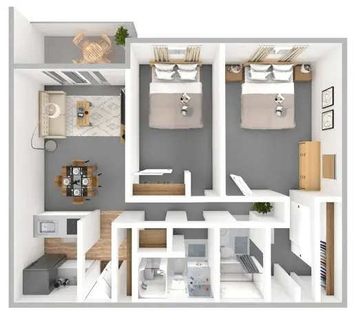 Honey Mesquite floor plan