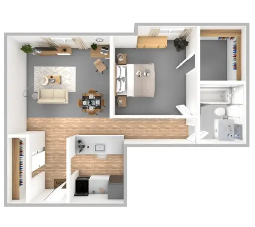 Water Oak floor plan