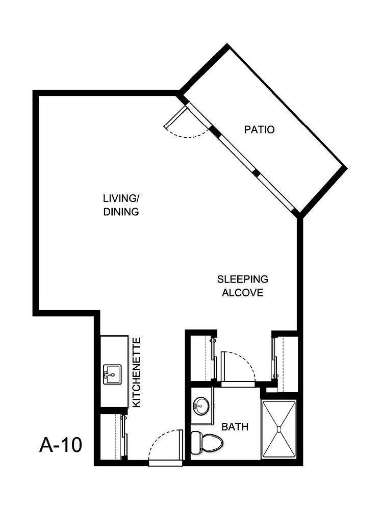 Montague floor plan