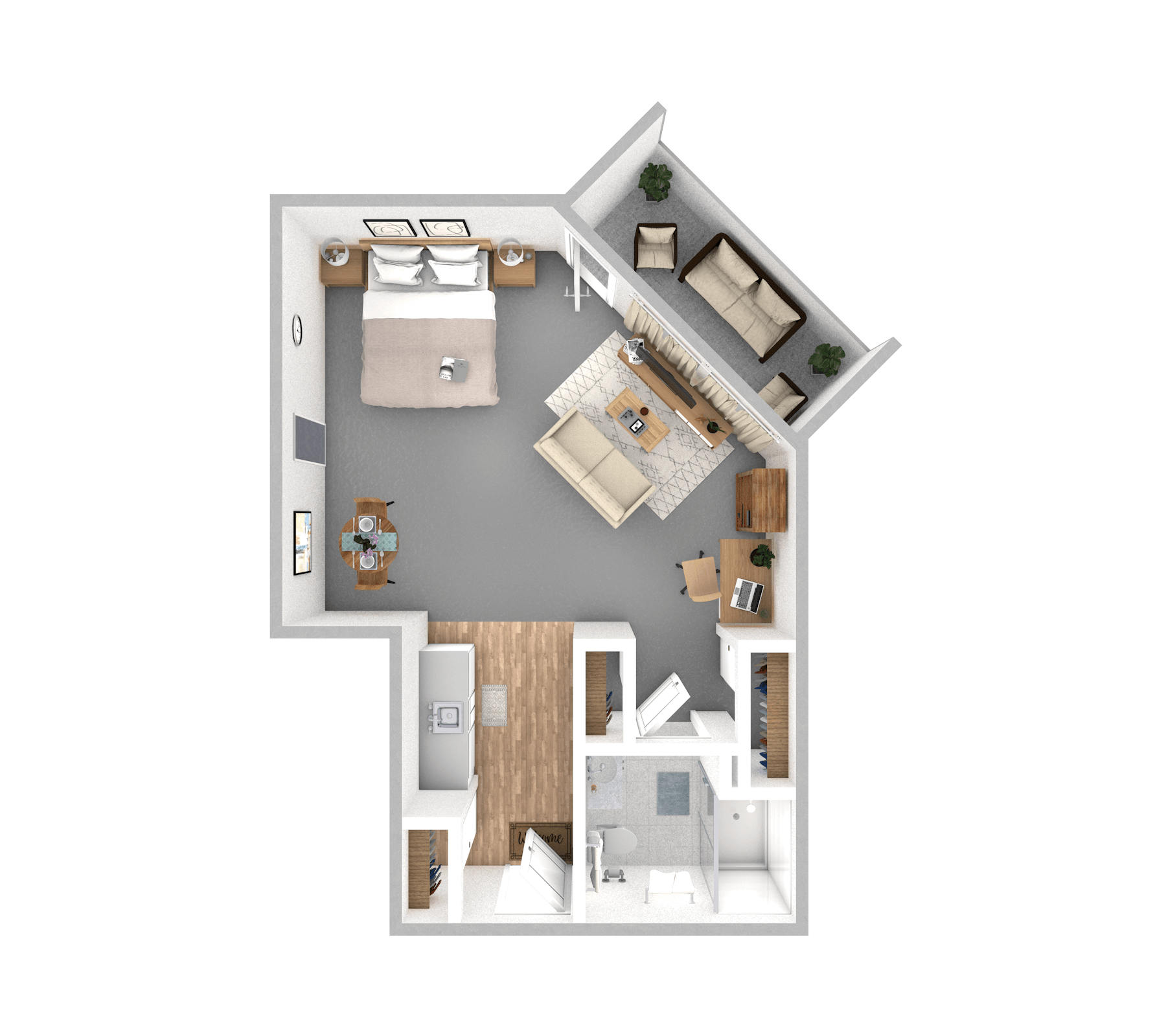 Hydrangea floor plan