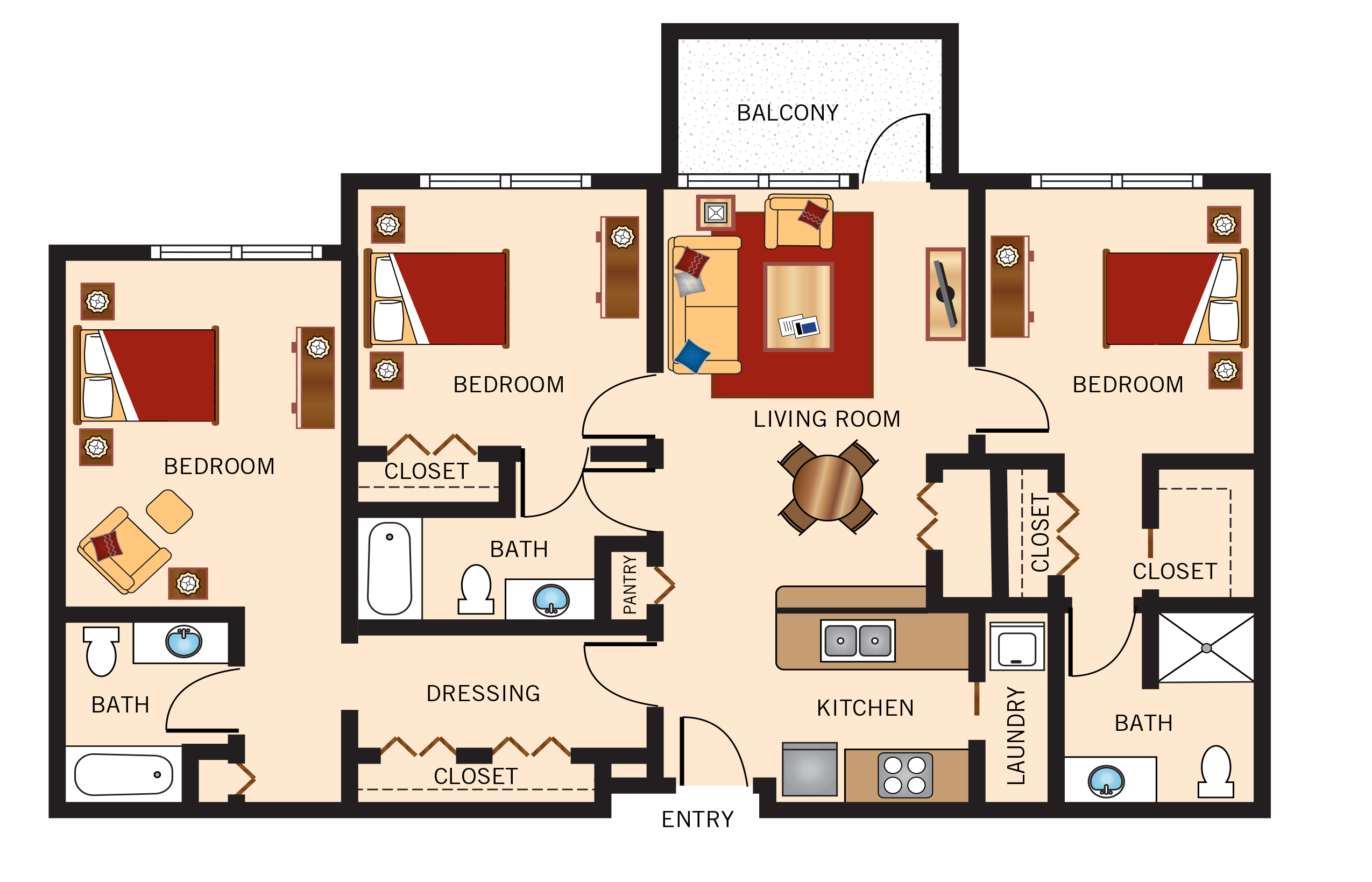 The Blue Heron floor plan