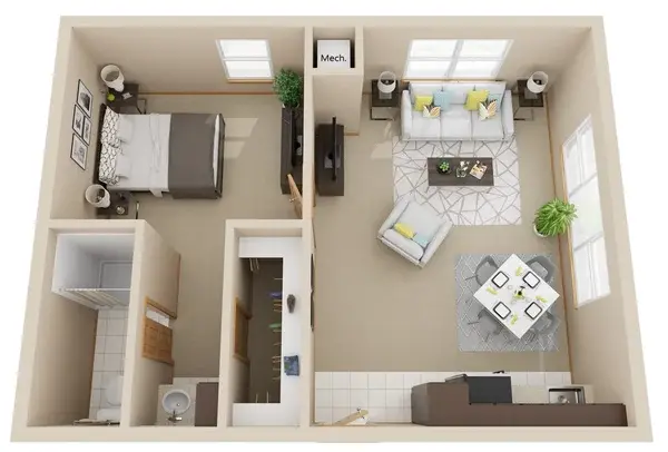 Poplar floor plan