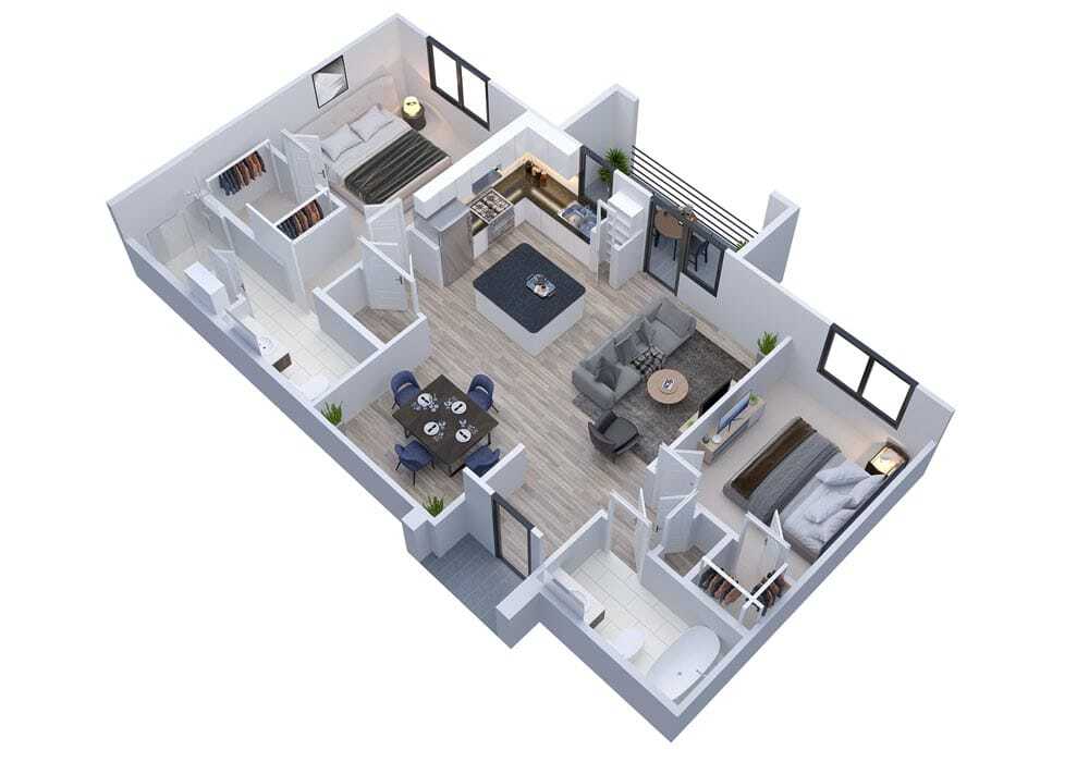 The Carlisle floor plan
