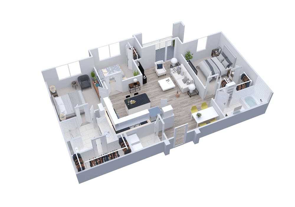 The Easton floor plan