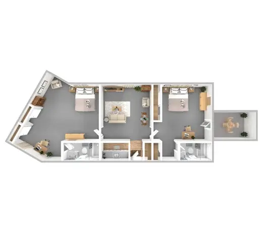 Water Oak floor plan