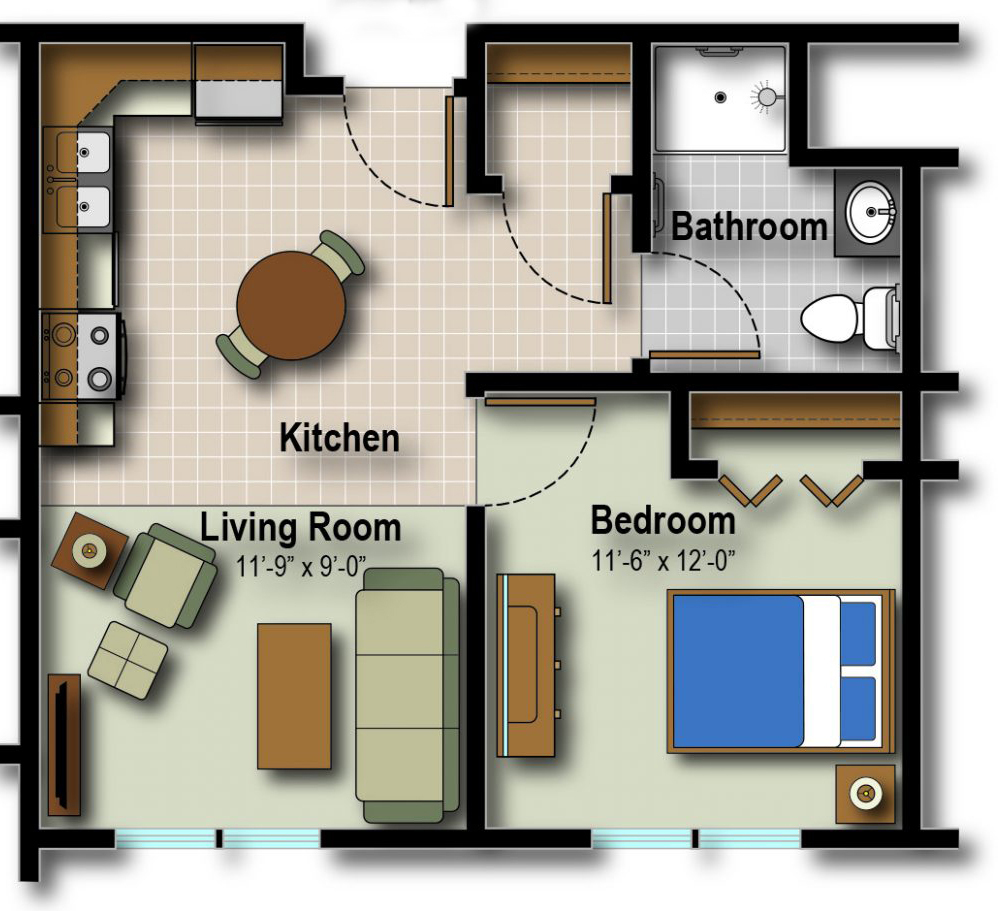 Bur Oak floor plan