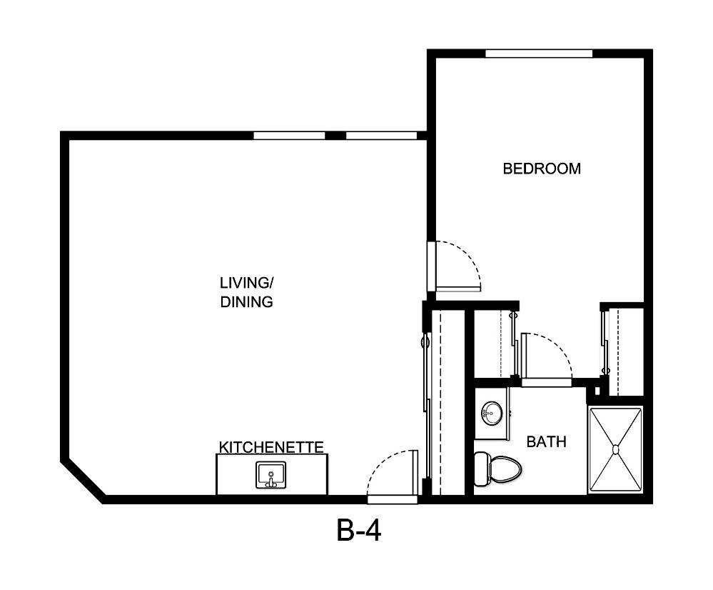 Serviceberry floor plan
