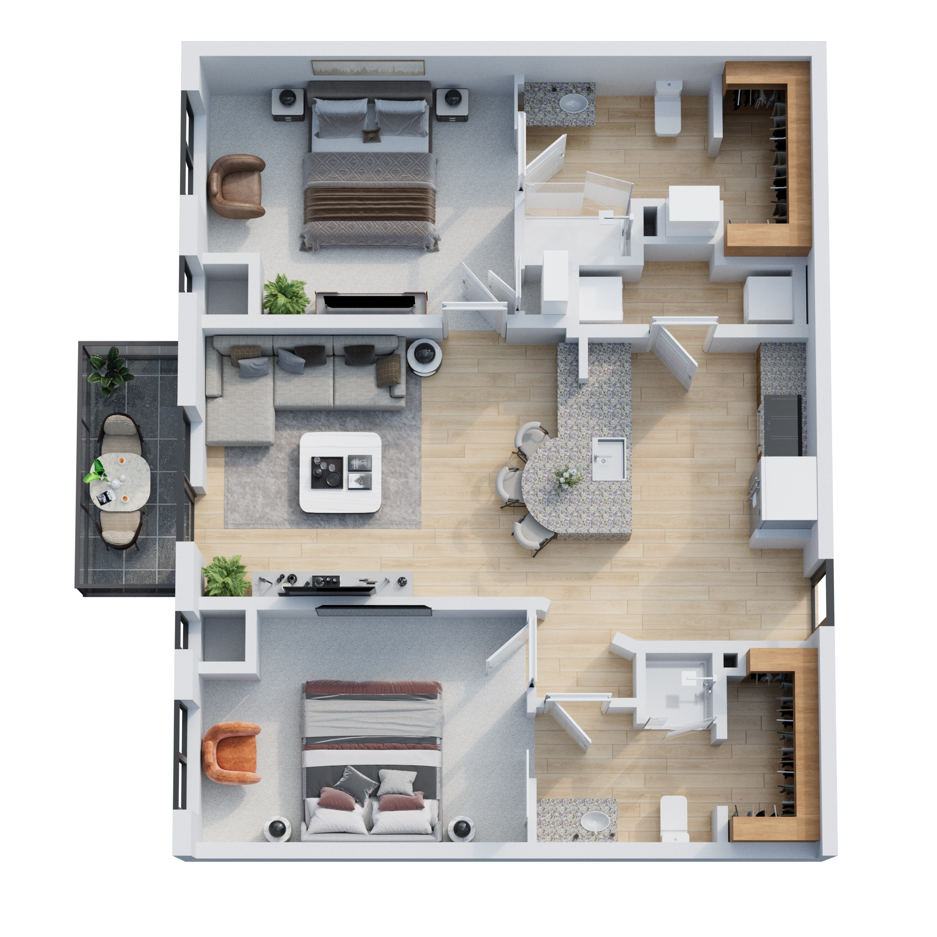 Lakeside floor plan