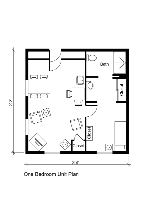 Cedar (Memory Care) floor plan