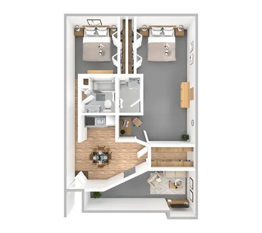 Black Cherry floor plan