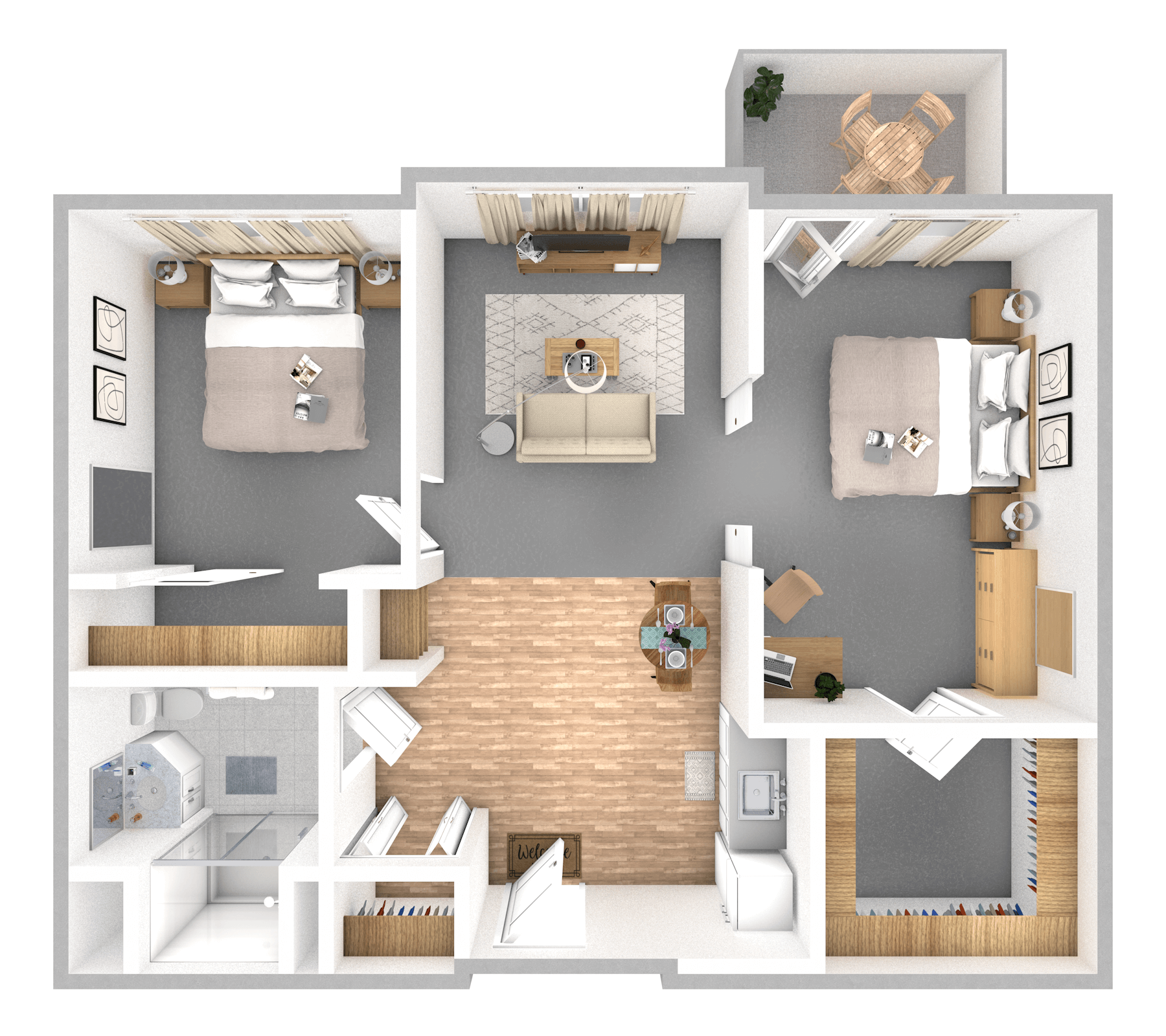 Blue Spruce floor plan
