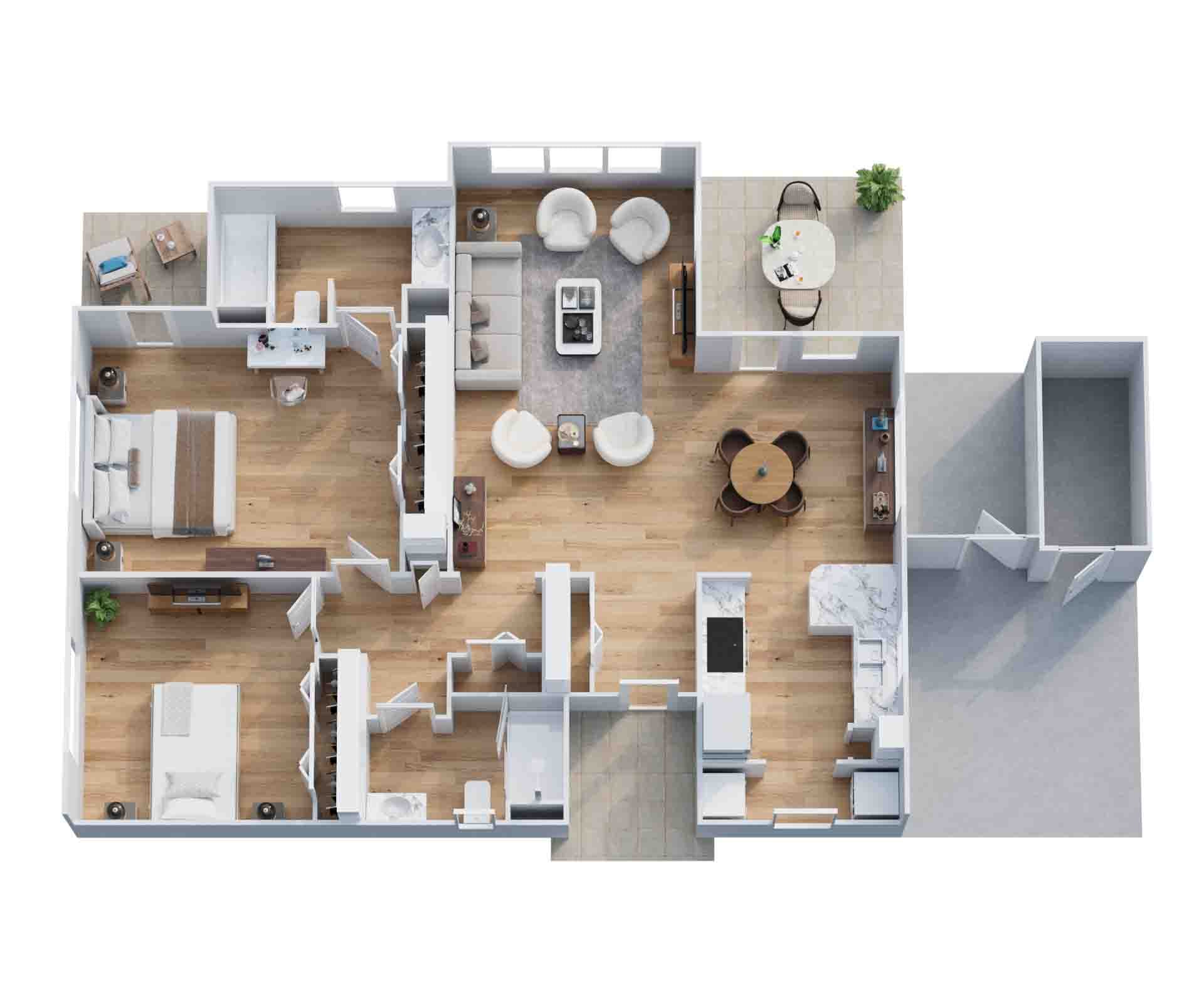 The Sycamore floor plan