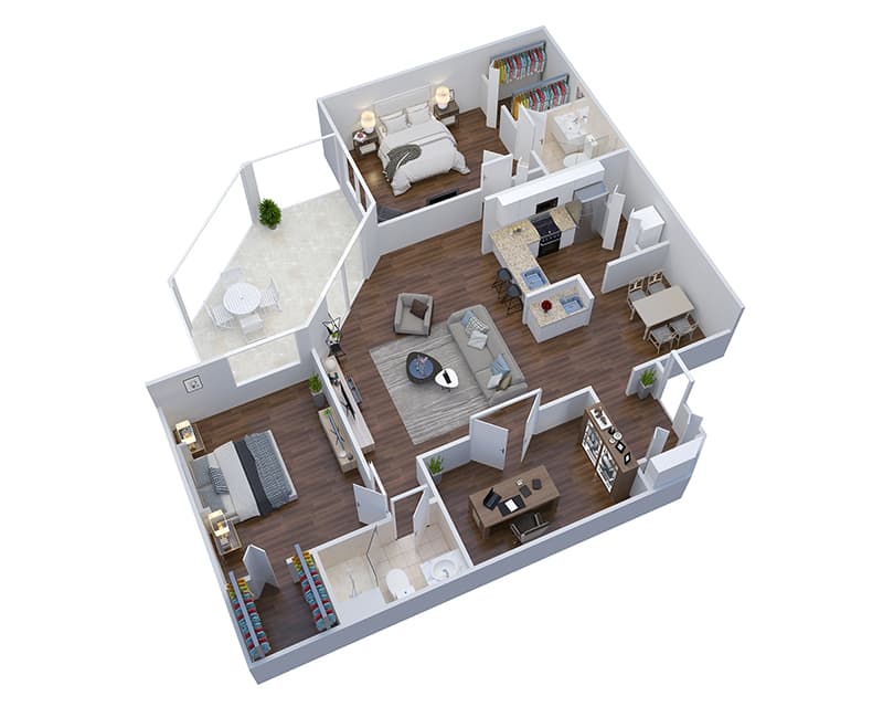 The Regency floor plan