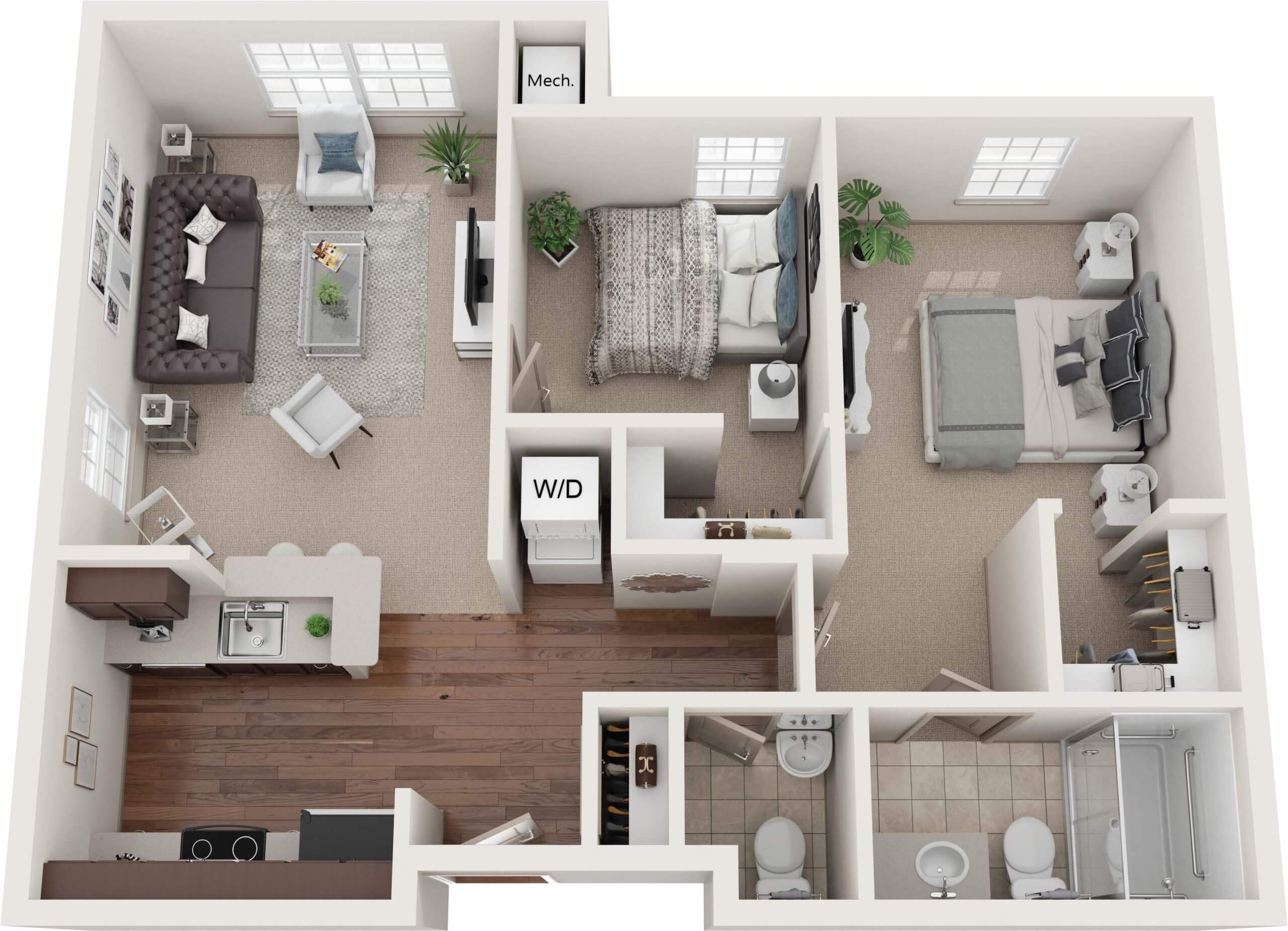 The Heartland floor plan