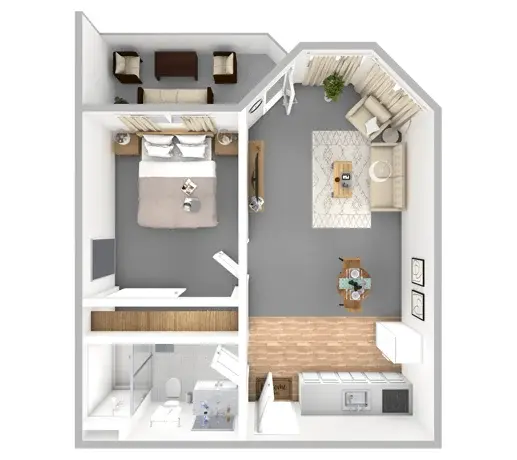 Black Walnut floor plan
