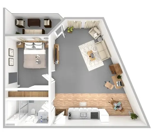 Serviceberry floor plan