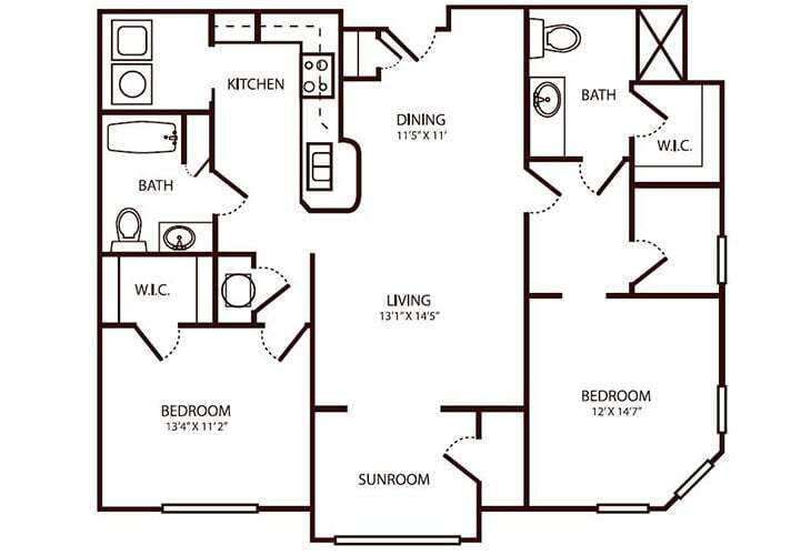 Sweetbriar floor plan