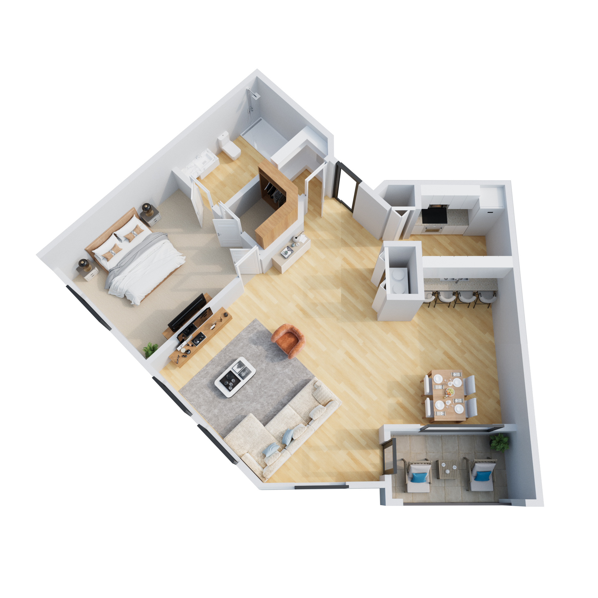 Eastern Redbud floor plan