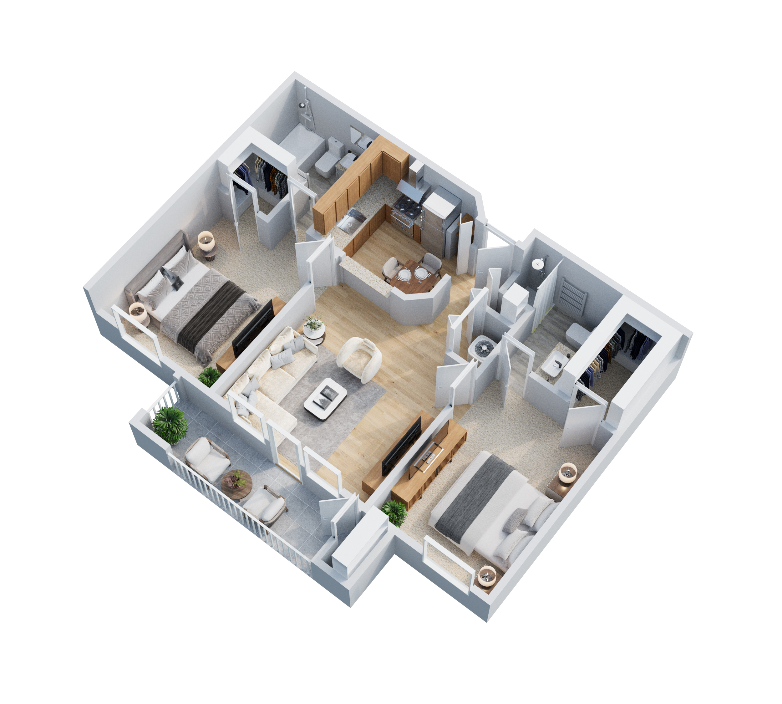 Peacock Flower floor plan