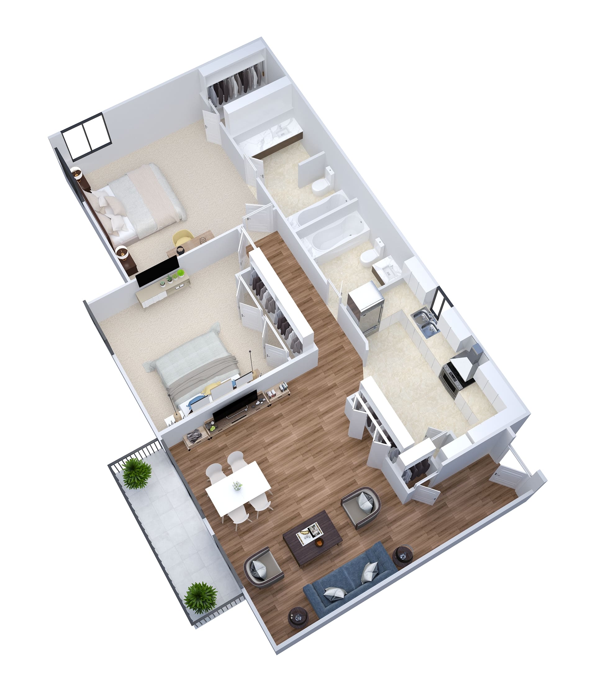 Lakeside floor plan